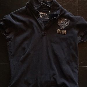 Embroidered Diesel polo